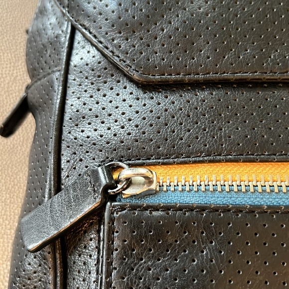 URI Minkoff black leather backpack. VGUC - Picture 3 of 6